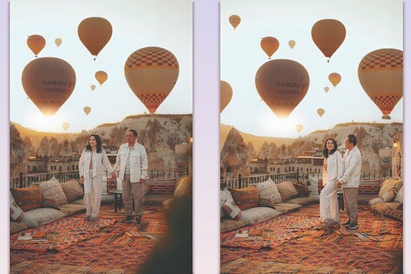 Instagram Photoshoot with Balloon View Terrace & Carpet Corner 5