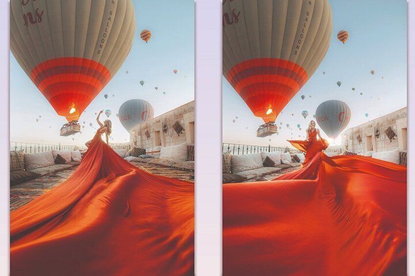 Instagram Photoshoot with Balloon View Terrace & Carpet Corner 4