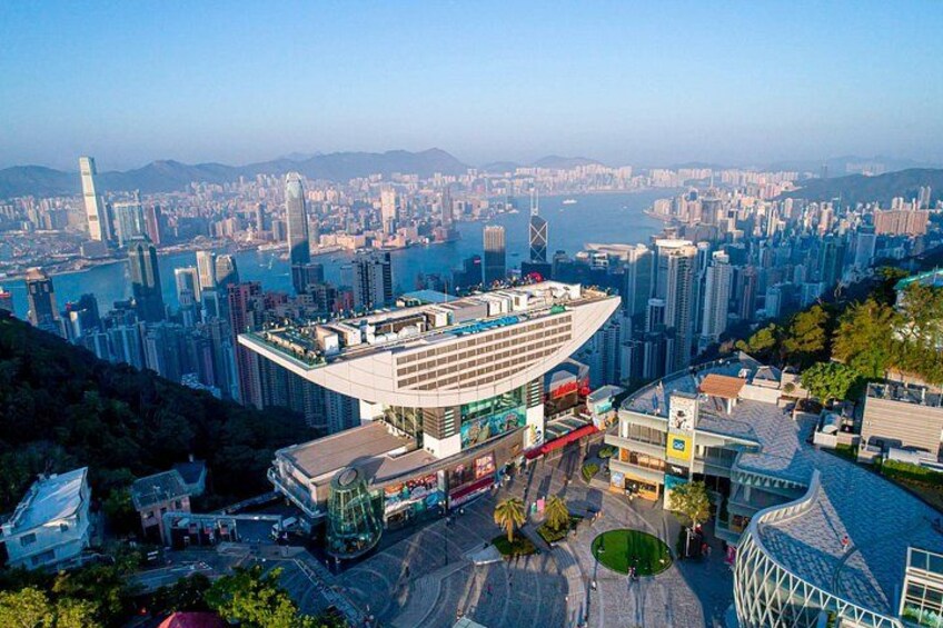 Victoria Peak Tram and Sky Terrace 428 Admission Hong Kong 1