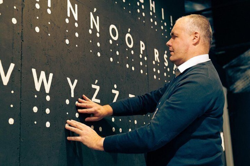 Krakow WOMAI Museum - The World Without Sight with a Blind Guide 5