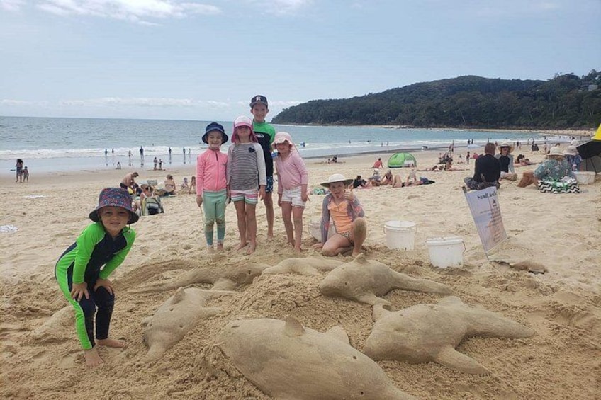 Sandcastle workshops for children and adults 2