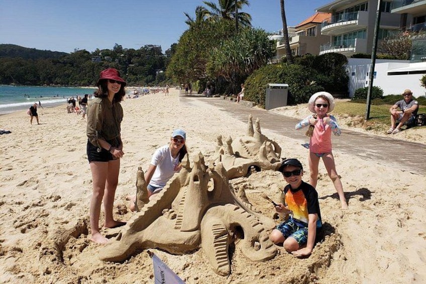 Sandcastle workshops for children and adults 3