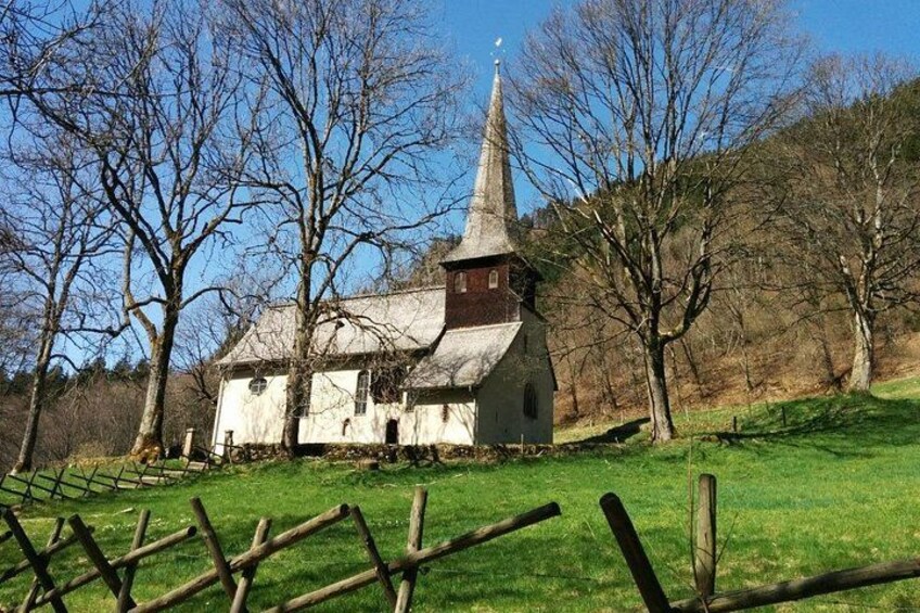 Visit some of the areas landmarks during your hike, like one of the oldest chapels in the Black Forest 2