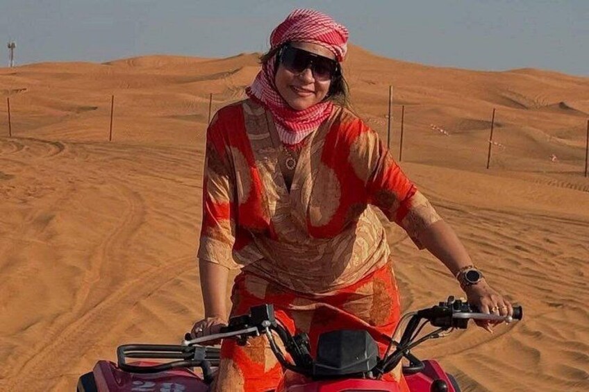 Dubai: VIP Evening Desert Safari, Quad Biking Camel Ride & Dinner 3