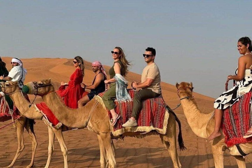 Dubai: VIP Evening Desert Safari, Quad Biking Camel Ride & Dinner 2