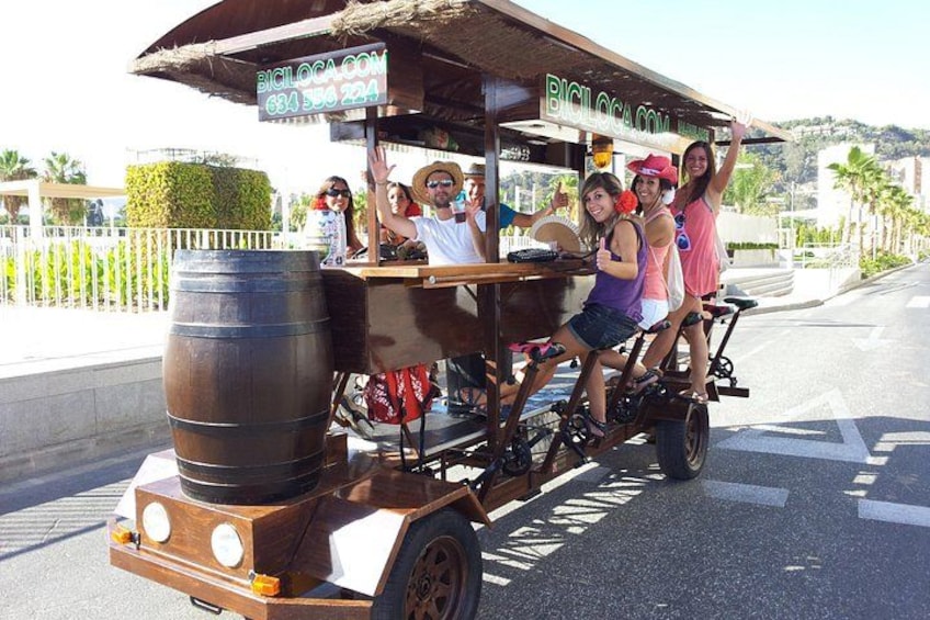 Shared Valencia Beer Bike Tour 1