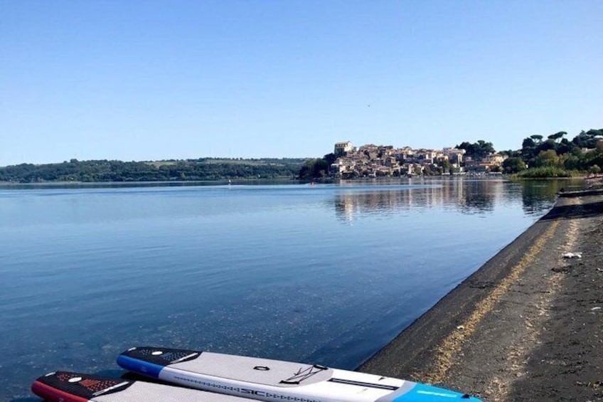 Bracciano lake experience with private mercedes vehicle 3