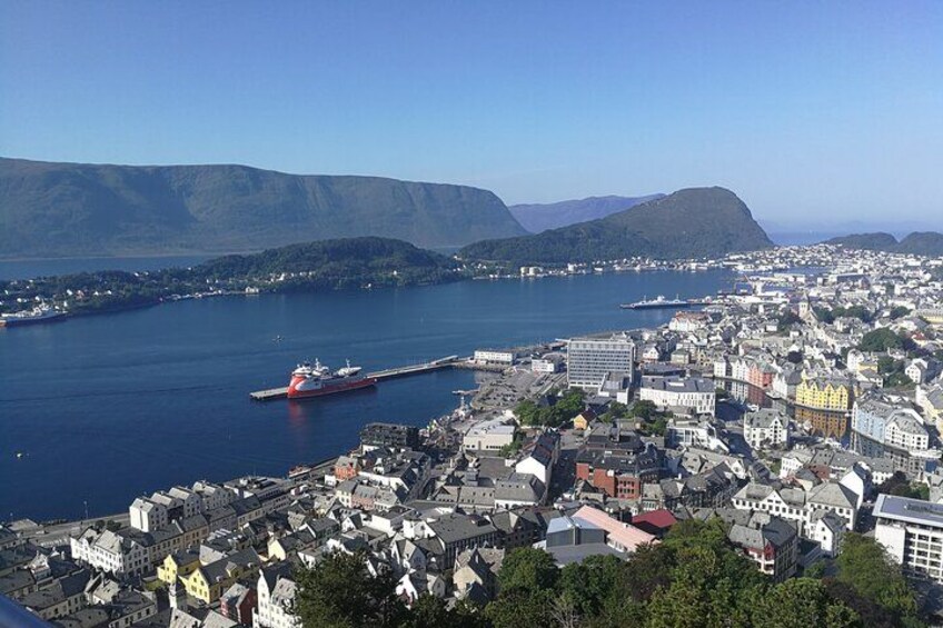Ålesund from Aksla / Fjellstua 5