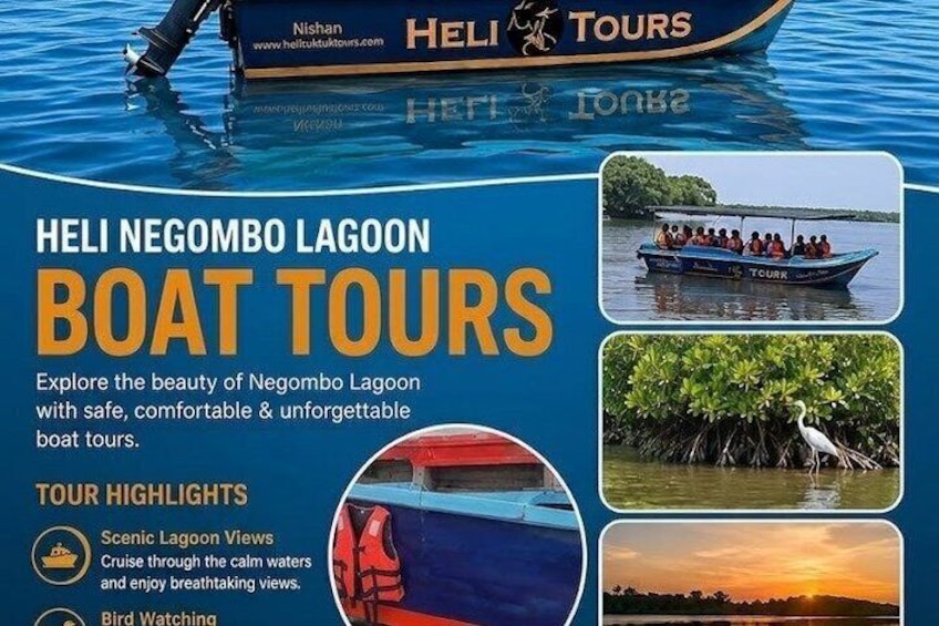 Negombo Lagoon Boat Safari Hotel Pickup(Monkey,Mangrove) 2