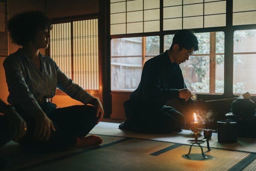 Kyoto: Candlelit Tea Ceremony in a 100-Year-Old Machiya 1