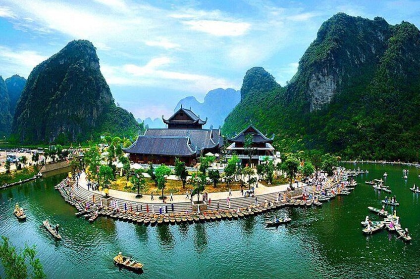 From Ninh Binh: Bai Dinh, Hoa Lu, Trang An, Mua Cave, Small Group 4