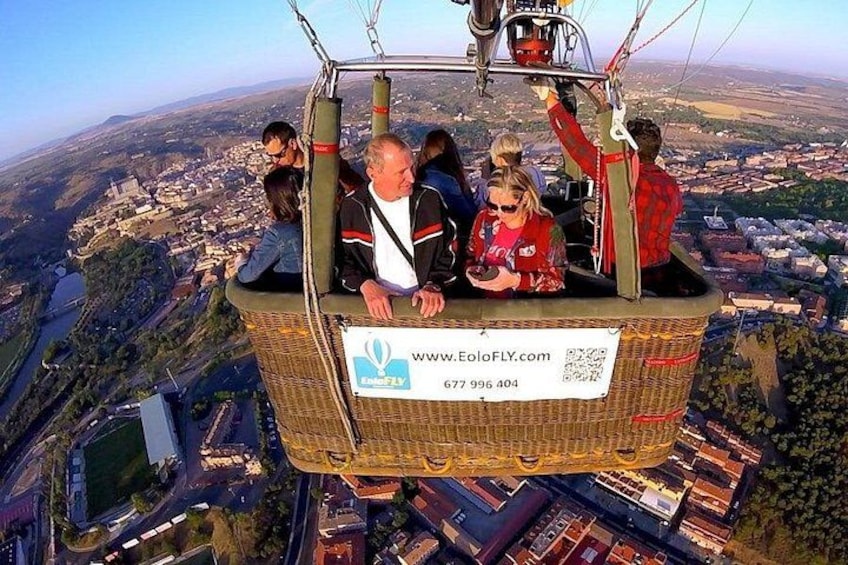 Viaje en globo en Toledo 2