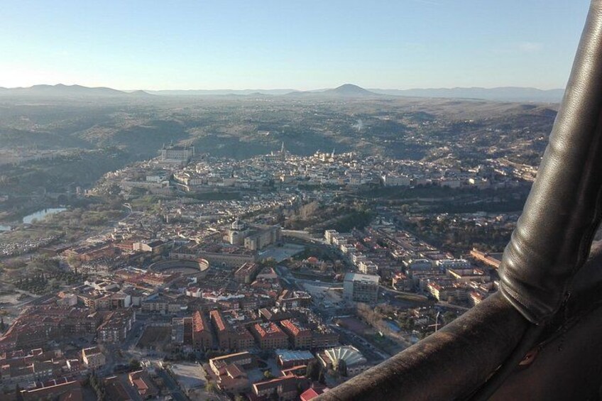 Montar en globo en Toledo 2