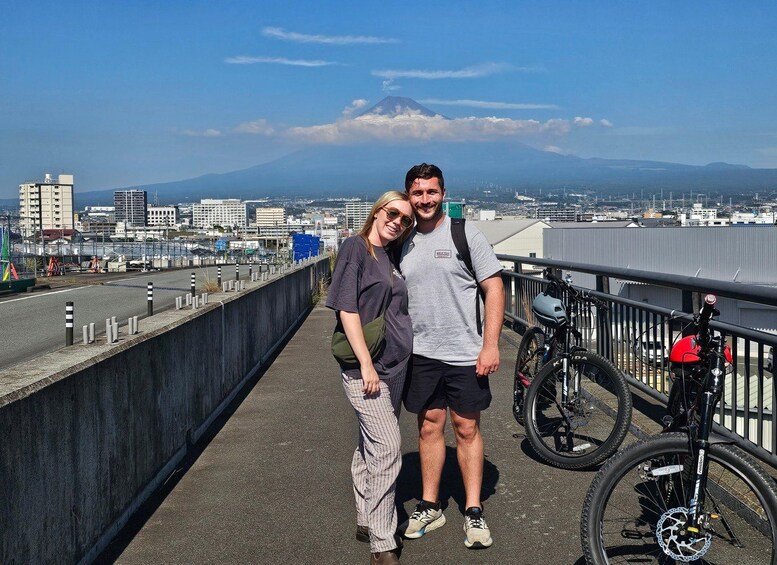 Mt. Fuji Private Guided E-Bike Tour : Fuji City 1