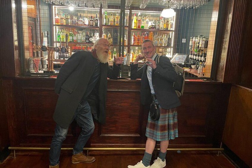 two drinkers at bar 1