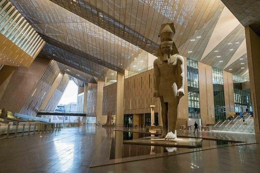 Grand Egyptian Museum Pyramids and Sphinx with private Guide 1