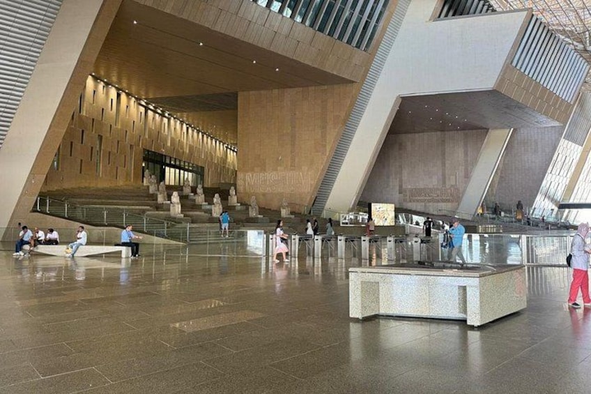 Grand Egyptian Museum Pyramids and Sphinx with private Guide 4