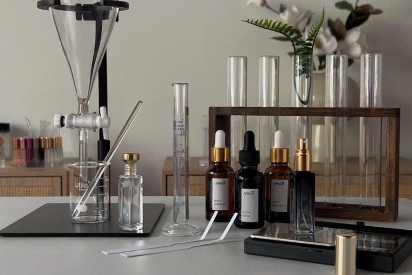 Learn to formulate and blend fragrance notes to make a custom perfume just for yourself. 4