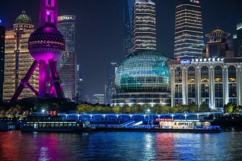Huangpu River Cruise&Bund City Lights Evening Tour of Shanghai 2
