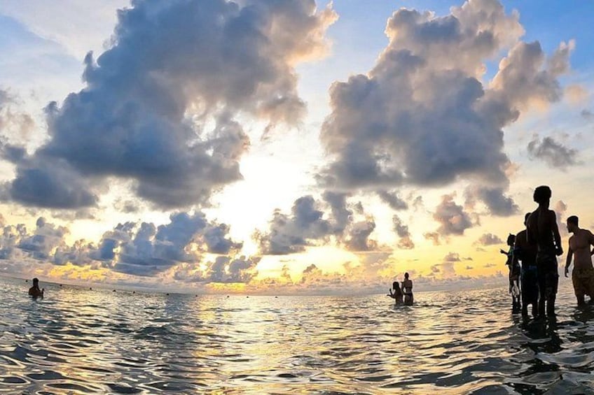 Magical Sunrise on Private Pontoon at the Natural Aquarium 2