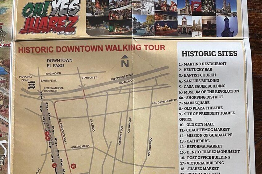 Private Downtown City Sightseeing Tour of Juarez Mexico 2