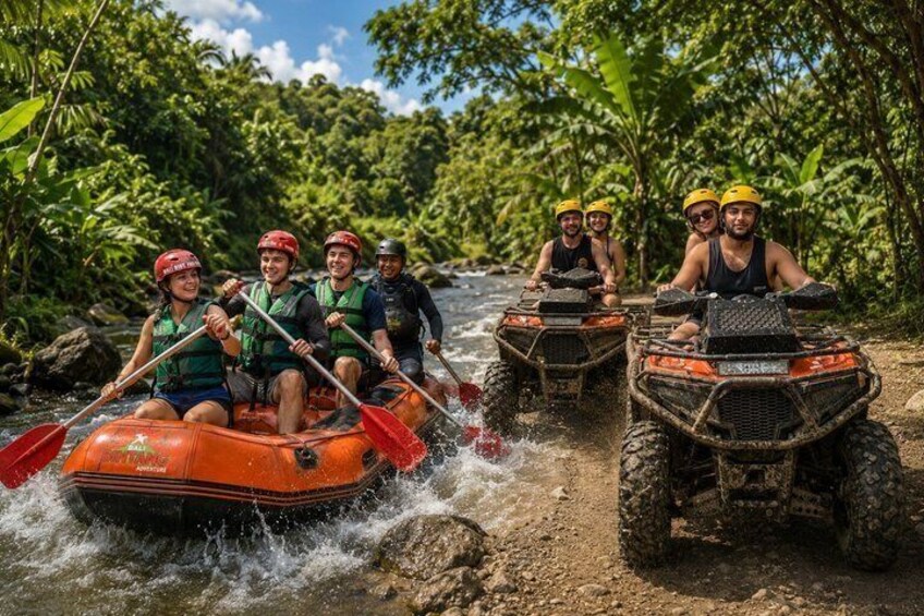 Bali ATV Quad Bike and White Water Rafting - All Inclusive 1