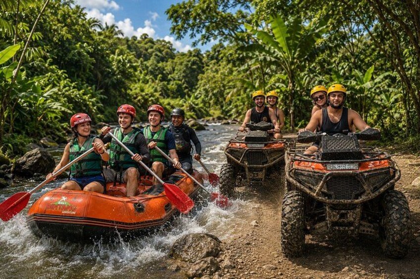 Bali ATV Quad Bike and White Water Rafting - All Inclusive 4