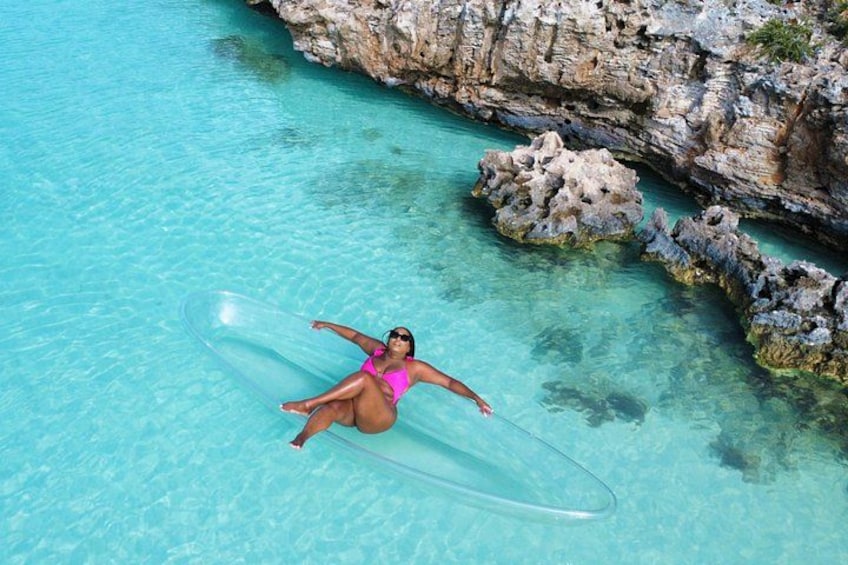 Clear Kayak Drone Photoshoot 3