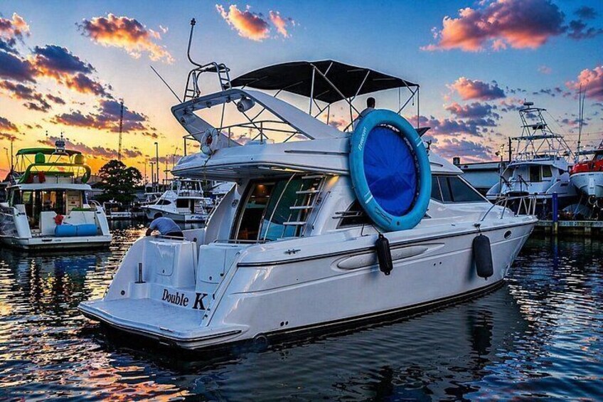 50ft with 2 Jet skis Miami Yacht Rental 13 Ppl Max 2