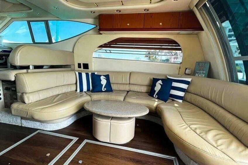 50ft with 2 Jet skis Miami Yacht Rental 13 Ppl Max 2
