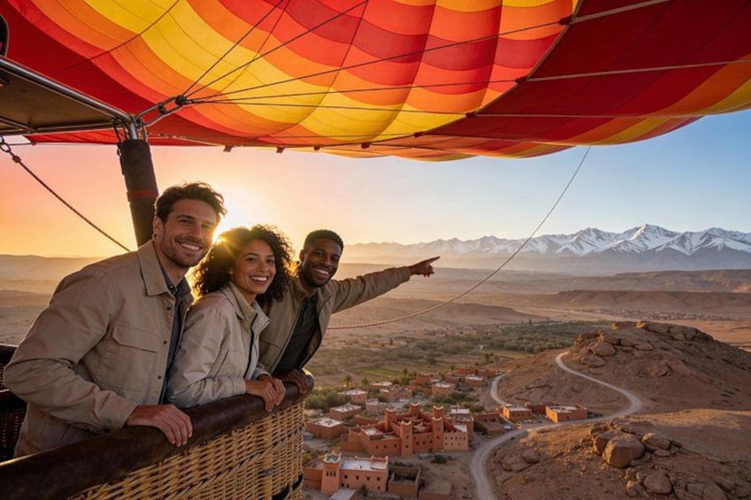 Marrakech Sunrise Hot Air Balloon & Berber Breakfast 1
