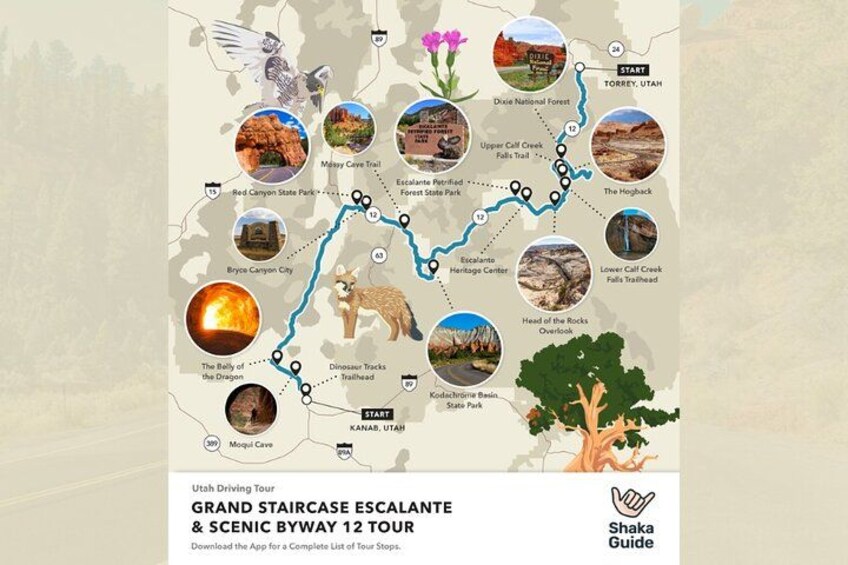 Grand Staircase and Scenic Byway 12 Self-Guided Audio Tour 3