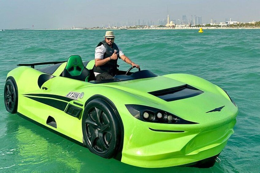 Dubai Jetcar Ride 30 Min + Burj Al Arab View + Free Snacks 3