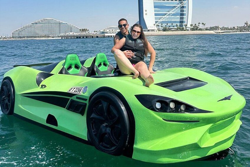 Dubai Jetcar Ride 30 Min + Burj Al Arab View + Free Snacks 2
