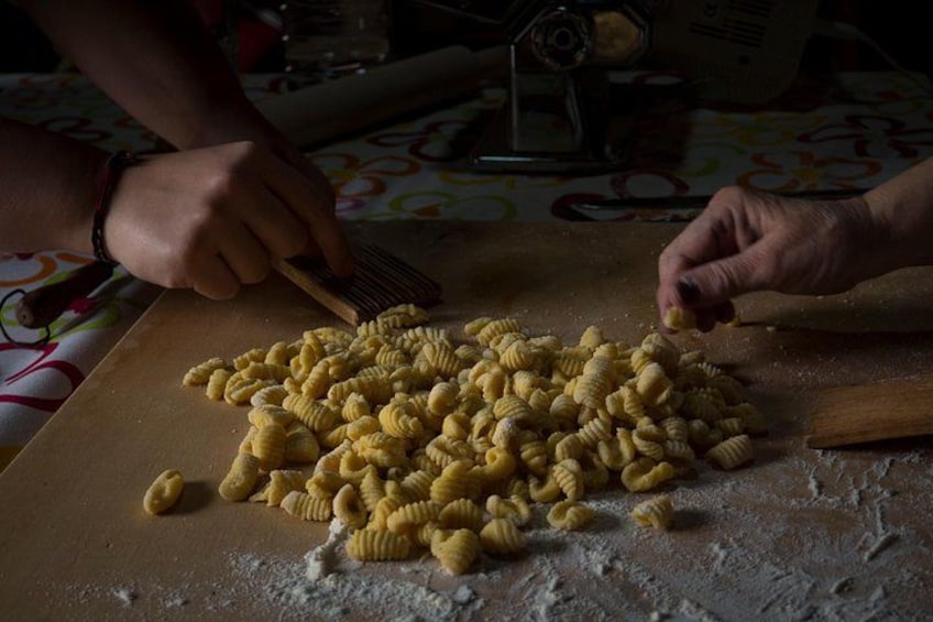Homemade fresh pasta cooking class 4