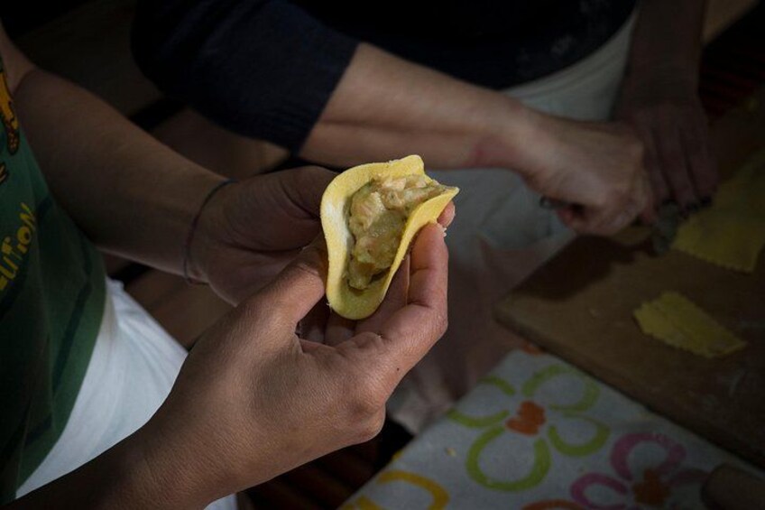 Homemade fresh pasta cooking class 3