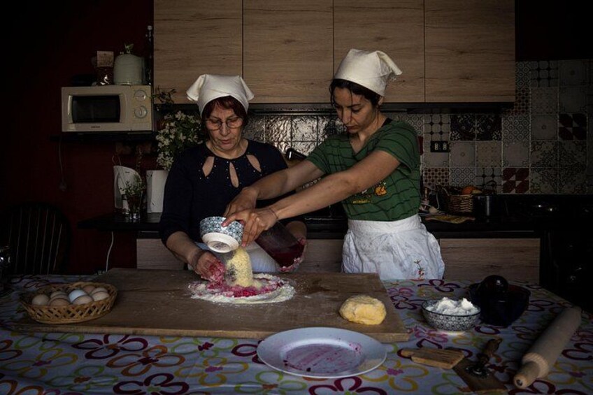 Homemade fresh pasta cooking class 5