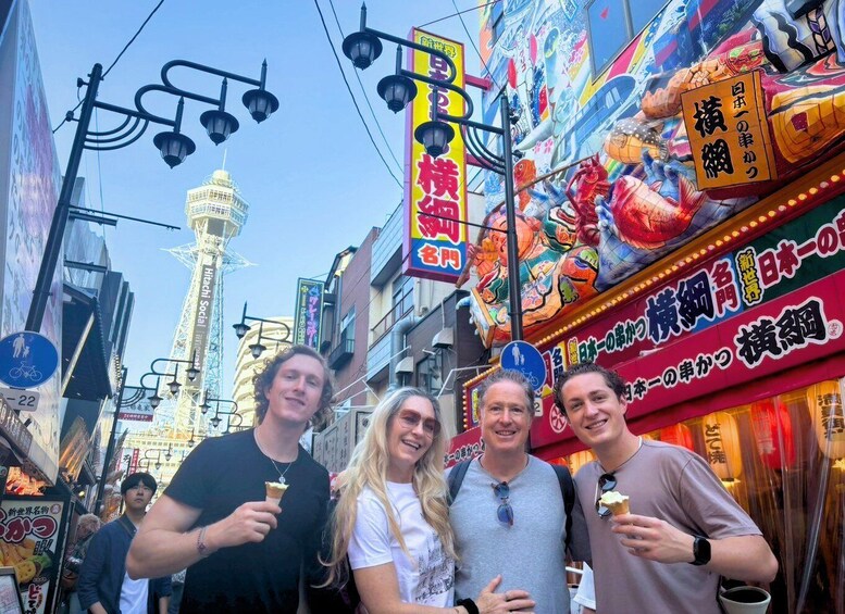 Picture 7 for Activity Osaka: Iconic Castle and Dotonbori Highlights Walking Tour 4
