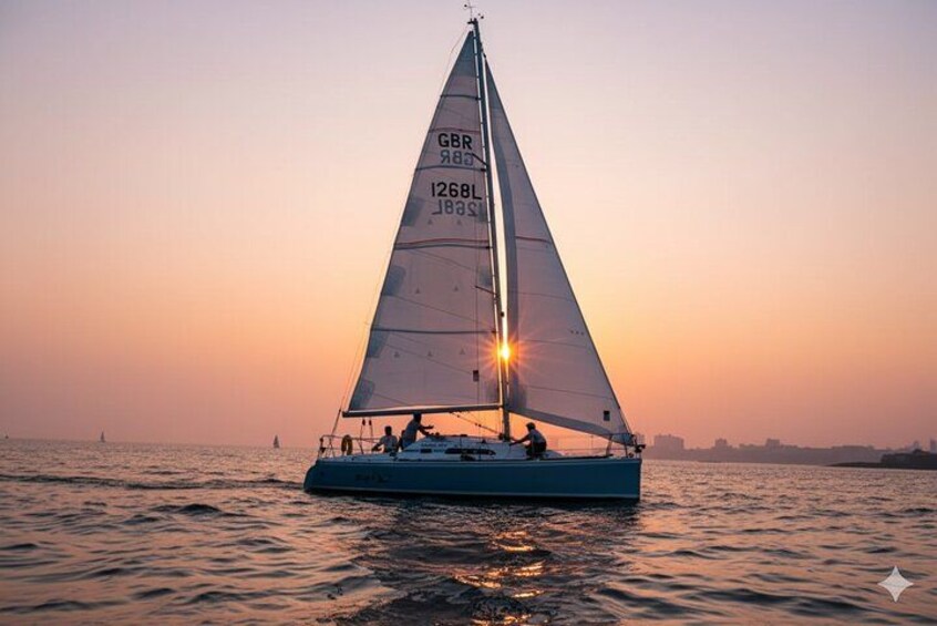Sailing Experience in Mumbai on Mid Size Yacht 3