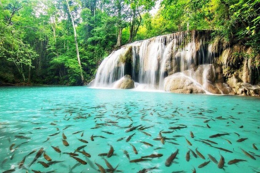 Bangkok 1 Day Traking To Arawan Waterfall 1