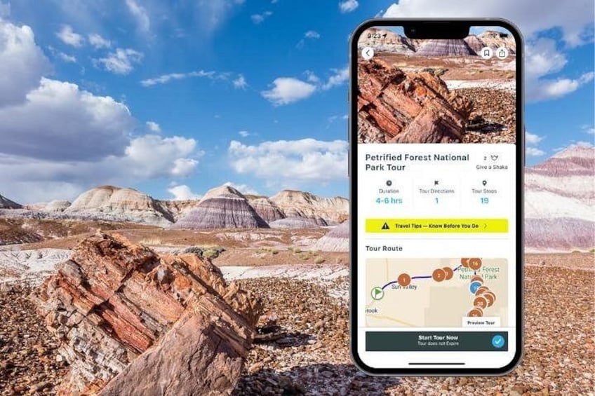 Petrified Forest National Park Self Guided Audio Driving Tour 1