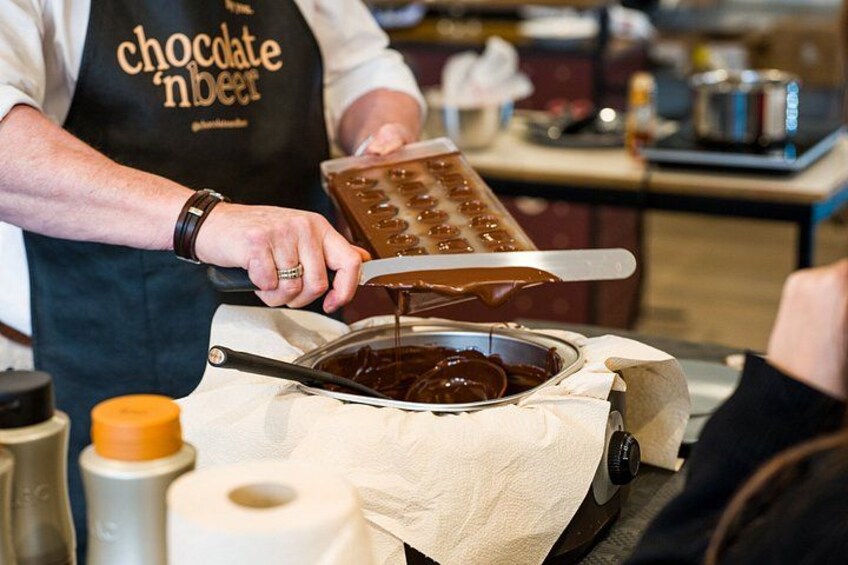 Unique Belgian Chocolate Making Workshop in Ghent 4