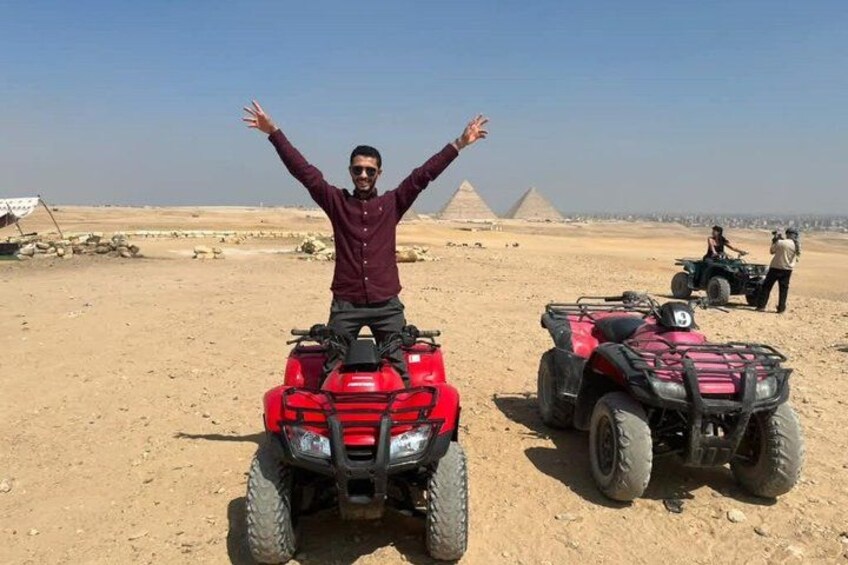 1 Hour ATV Buggy Ride Around Giza Pyramids 3