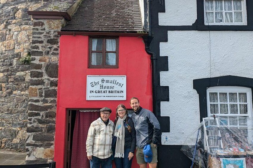 The smallest house in Great Britain in the beautiful town of Conwy 1