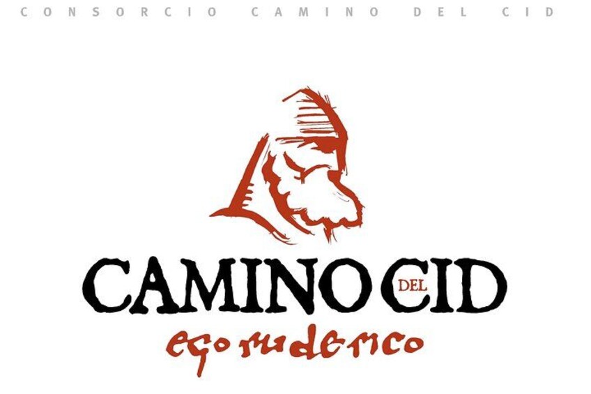 A logo with a stylized face and the text 'CAMINO DEL CID' and 'Equestrian'. 2