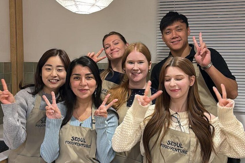 Korean Cooking Class with Grocery Shopping at Seoul Local Market 2