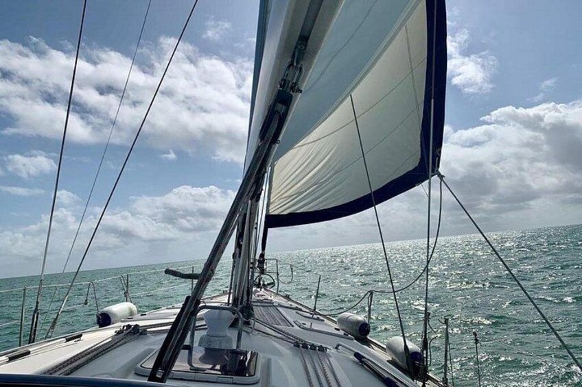 Your adventure begins as you step aboard Chao Lay, where you'll be greeted by the gentle sea breeze and the soothing sound of the waves. 3
