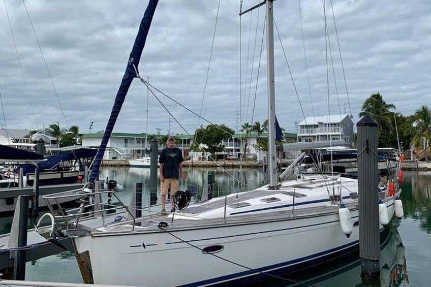 Look for our boat, Chao Lay, docked at Yacht Haven Marina next to Publix Supermarket 4