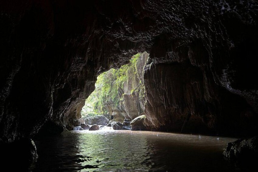 River Cave Swimming with TRANSPORTATION 3