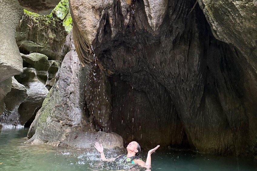 River Cave Swimming with TRANSPORTATION 4